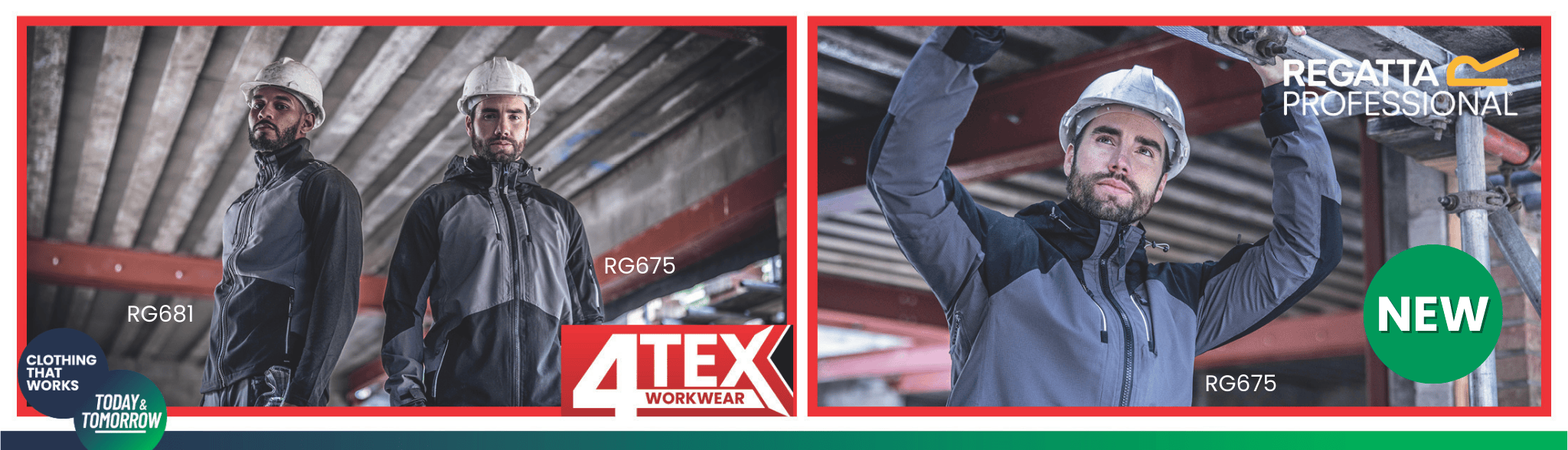 NEW Regatta 4TEX workwear